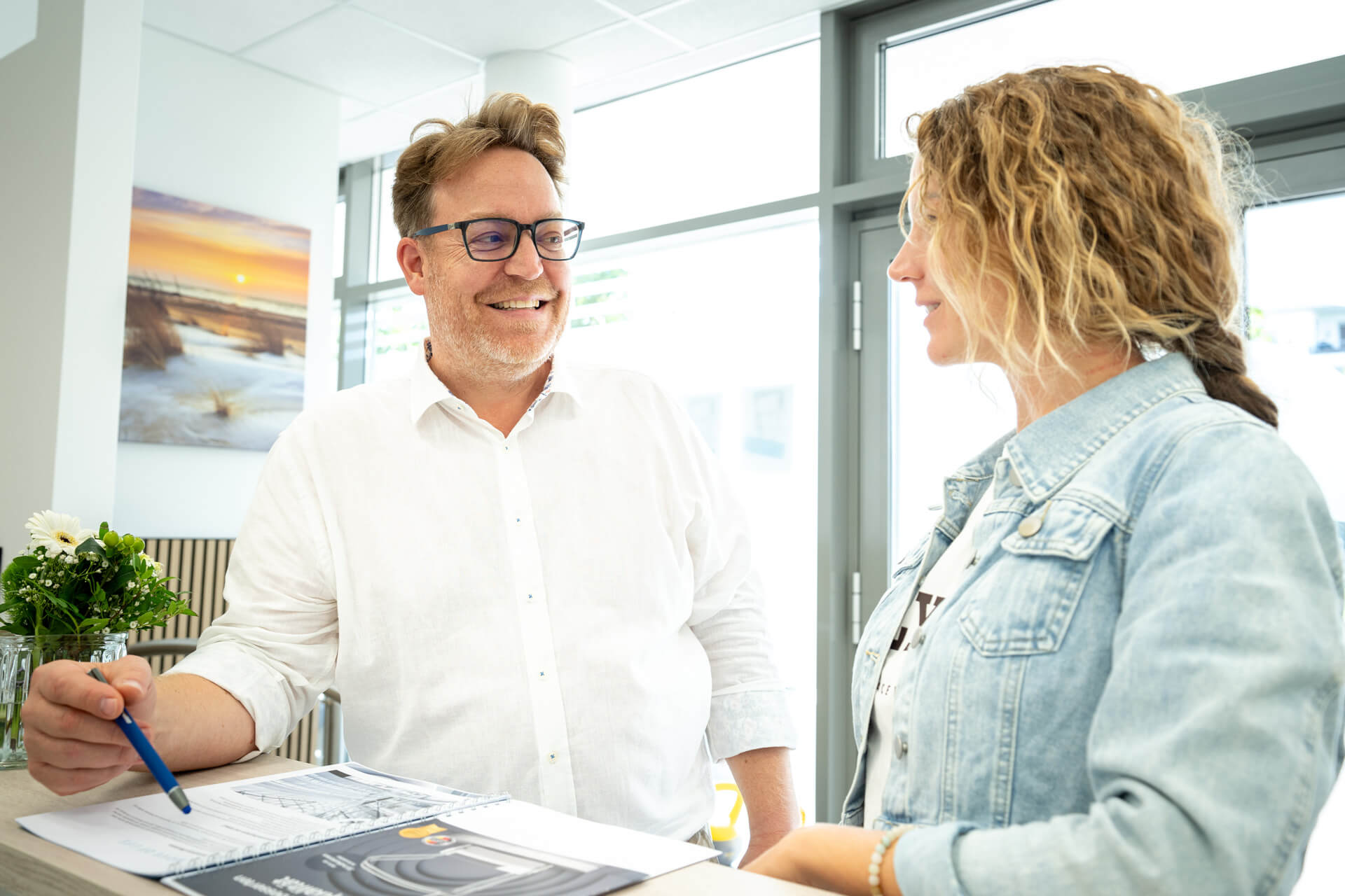 SRT Zeporing Beratung: Arzt erklärt stochastische Resonanz-Therapie.