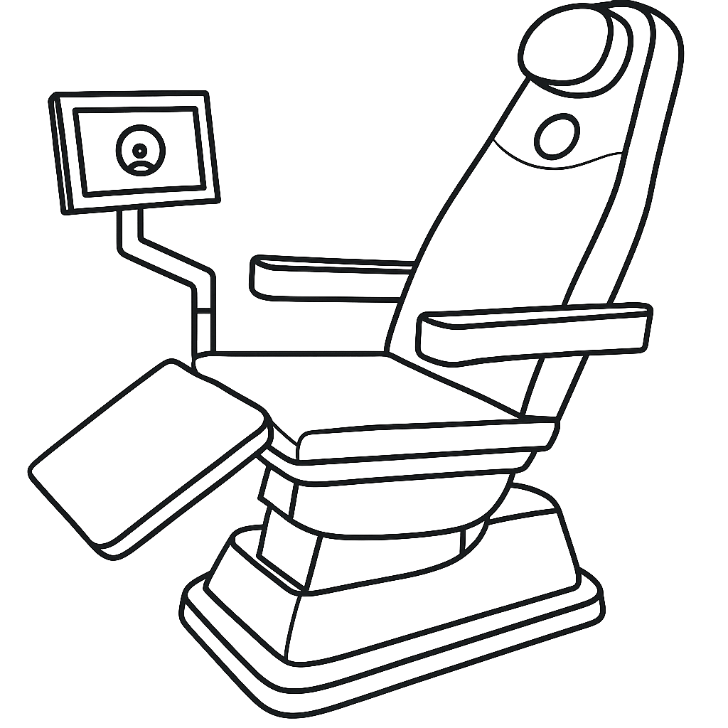 Pevlipower Beckenboden Stuhl bei Riva Medical Lounge. Beckenbodentraining.