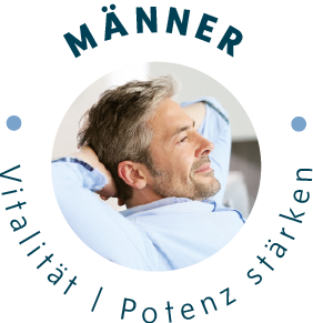 Mann entspannt. PelviPower® Beckenbodentraining für Männer, für Vitalität und Potenz.